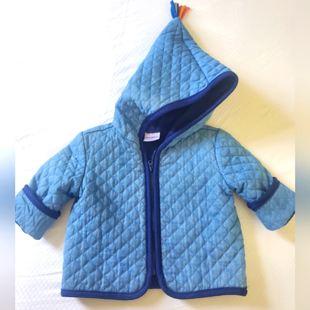 60 cm Blue Hanna Andersson baby Jacket